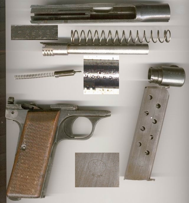 fn model 1922 pistol stamps